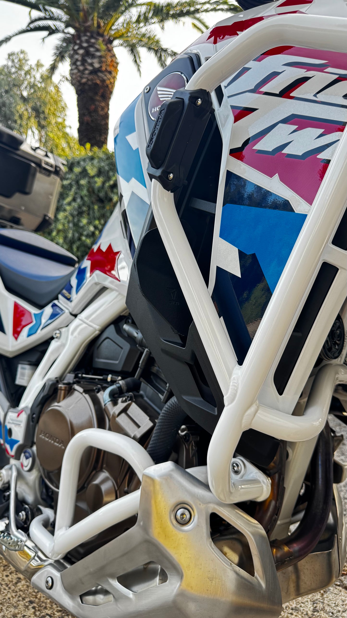 Deflettori Para-Calore per Honda Africa Twin 1100L Adventure Sports (2024-2025) – Maggiore Comfort e Protezione dal Calore