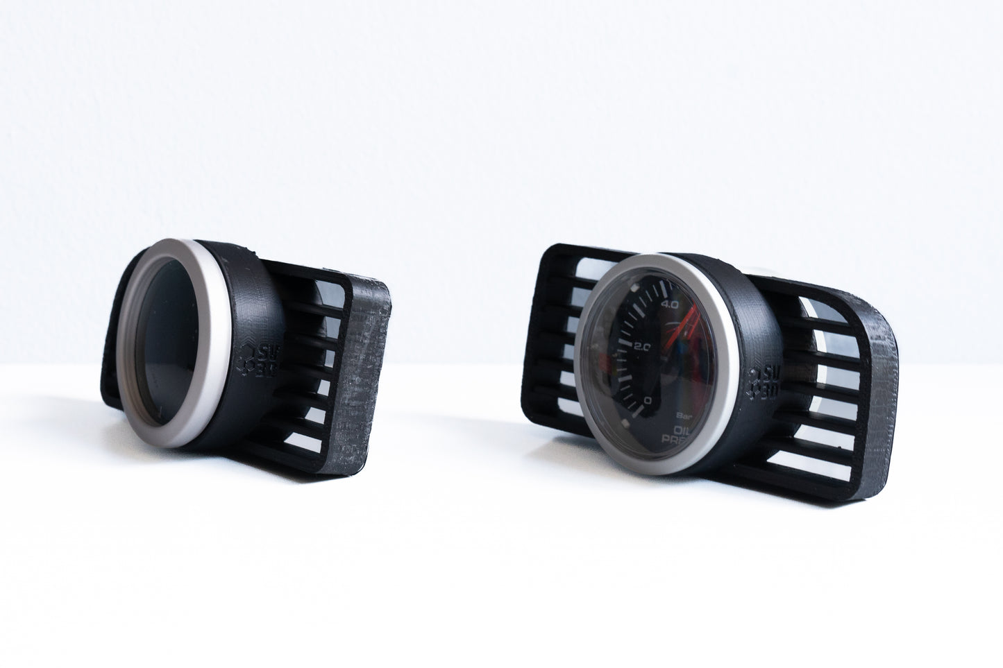 Supporto Manometro Gauge Pod 52mm DX per Fiat Grande Punto Abarth – Montaggio Lato Destro o Sinistro