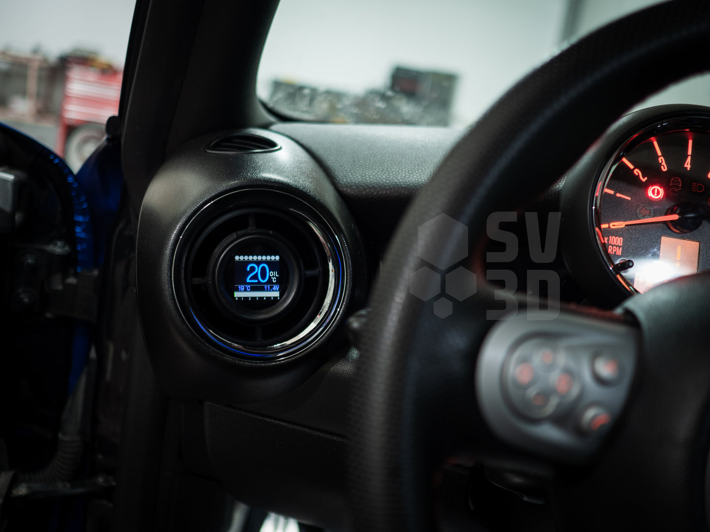 Porta Manometri AUTOOL per Mini Cooper R56/R57/R58 – Montaggio su Bocchetta Aria