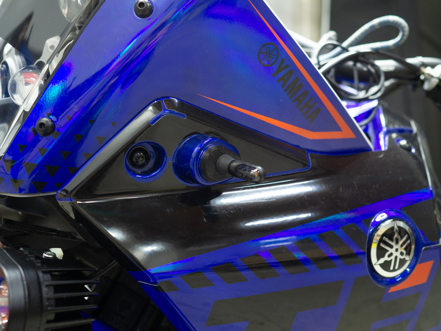 Adattatori Frecce per Yamaha Ténéré 700 2019/2025 - Tappi frecce in ABS 4Pz