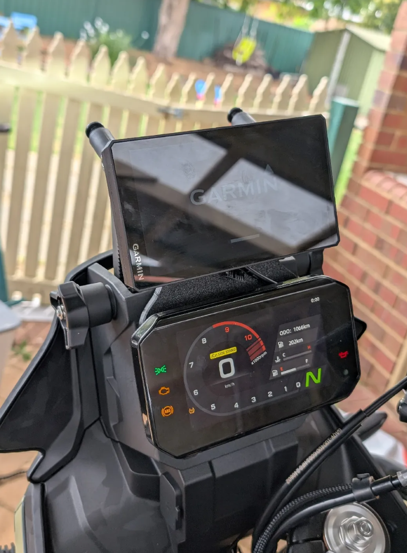 Piastra Supporto GPS Garmin per CFMOTO 450 MT