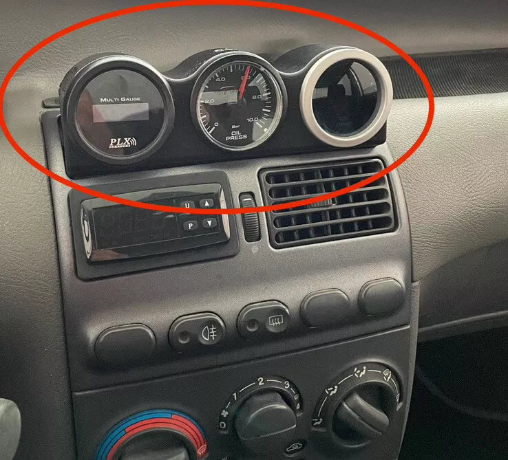 52mm Pressure Gauge Mount for Fiat Punto GT – Perfect Fitment and Racing Style