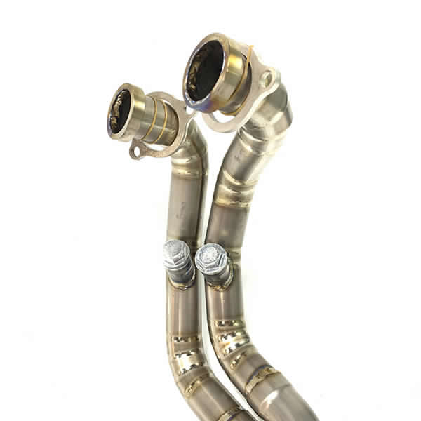 Titanium Exhaust Header for KTM 790/890 Adventure 2019+, Optimized Performance and Reduced Weight for Street and Off-Road Use