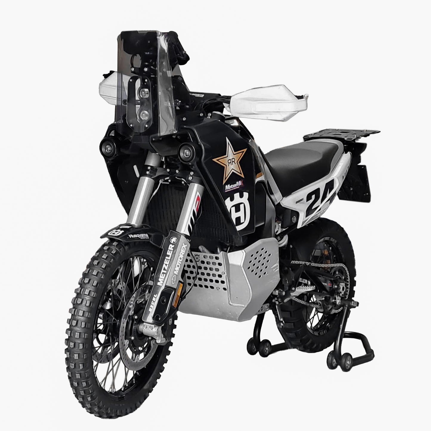 Torretta Rally per Husqvarna Norden 901 – Massima Stabilità e Funzionalità per l’Avventura