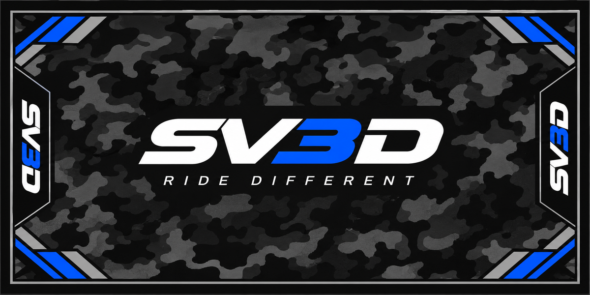 Tappeto Moto SV3D CAMO 100×200 – Pit Mat Motocross, Enduro & Paddock