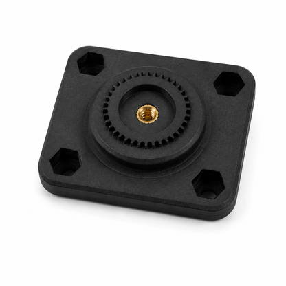 Base per Quad Lock 360 – Rettangolo Piatto a 4 Fori in PA12