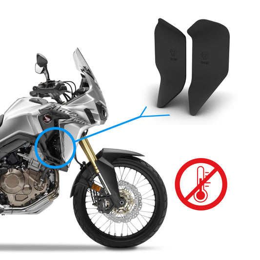 Deflettori Para-Calore per Honda Africa Twin 1000L (2018-2019) – Maggiore Comfort e Protezione dal Calore