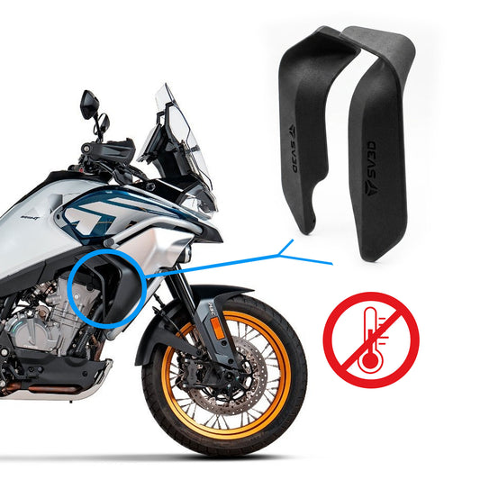 Deflettori para-calore CFMOTO 800MT | Protezioni laterali anti-calore