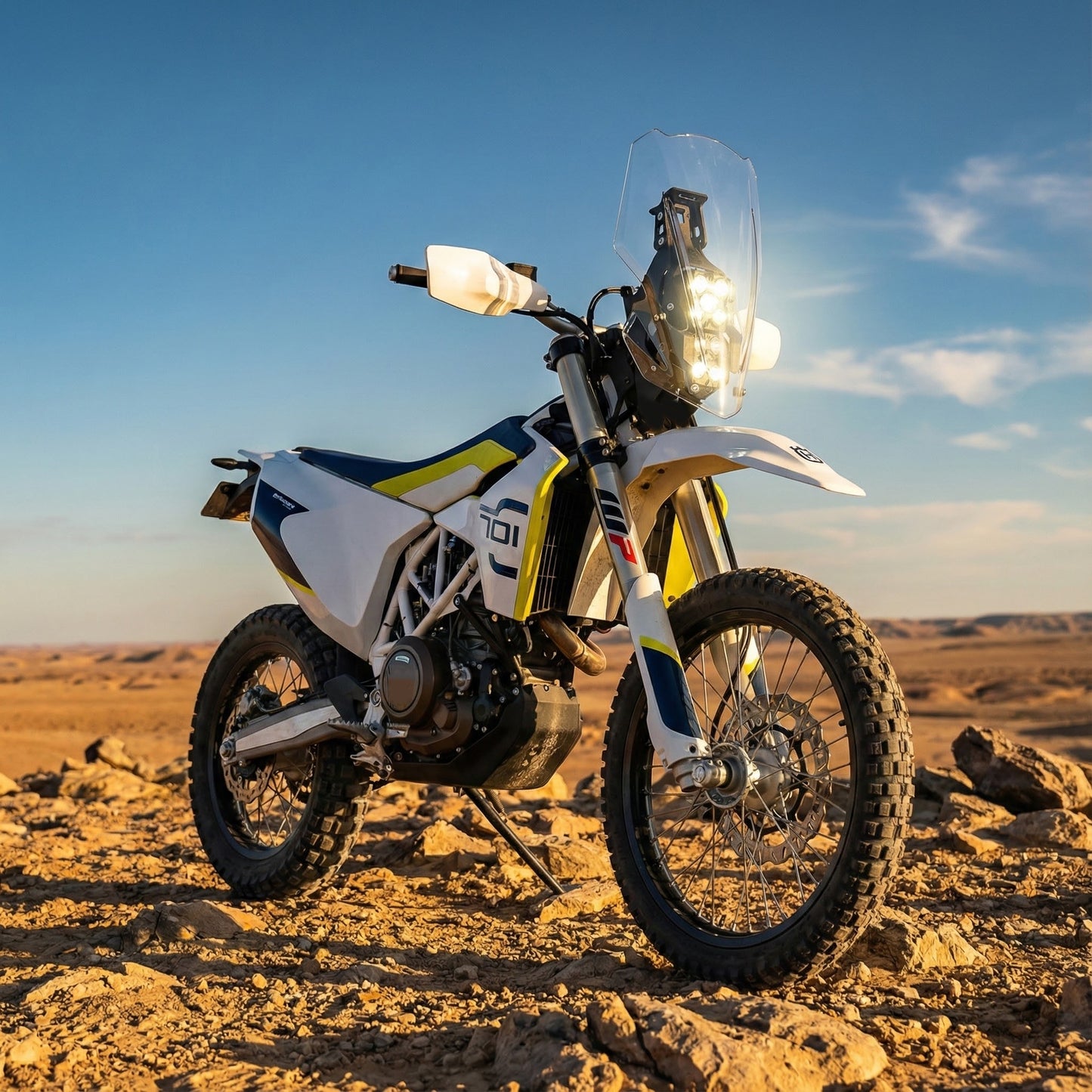 Torretta Rally Super leggera in Nylon ad Alte Prestazioni – Compatibile Enduro & Maxi-enduro