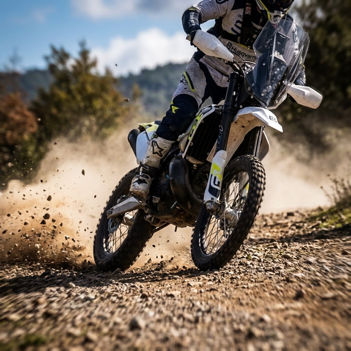 Torretta Rally Super leggera in Nylon ad Alte Prestazioni – Compatibile Enduro & Maxi-enduro