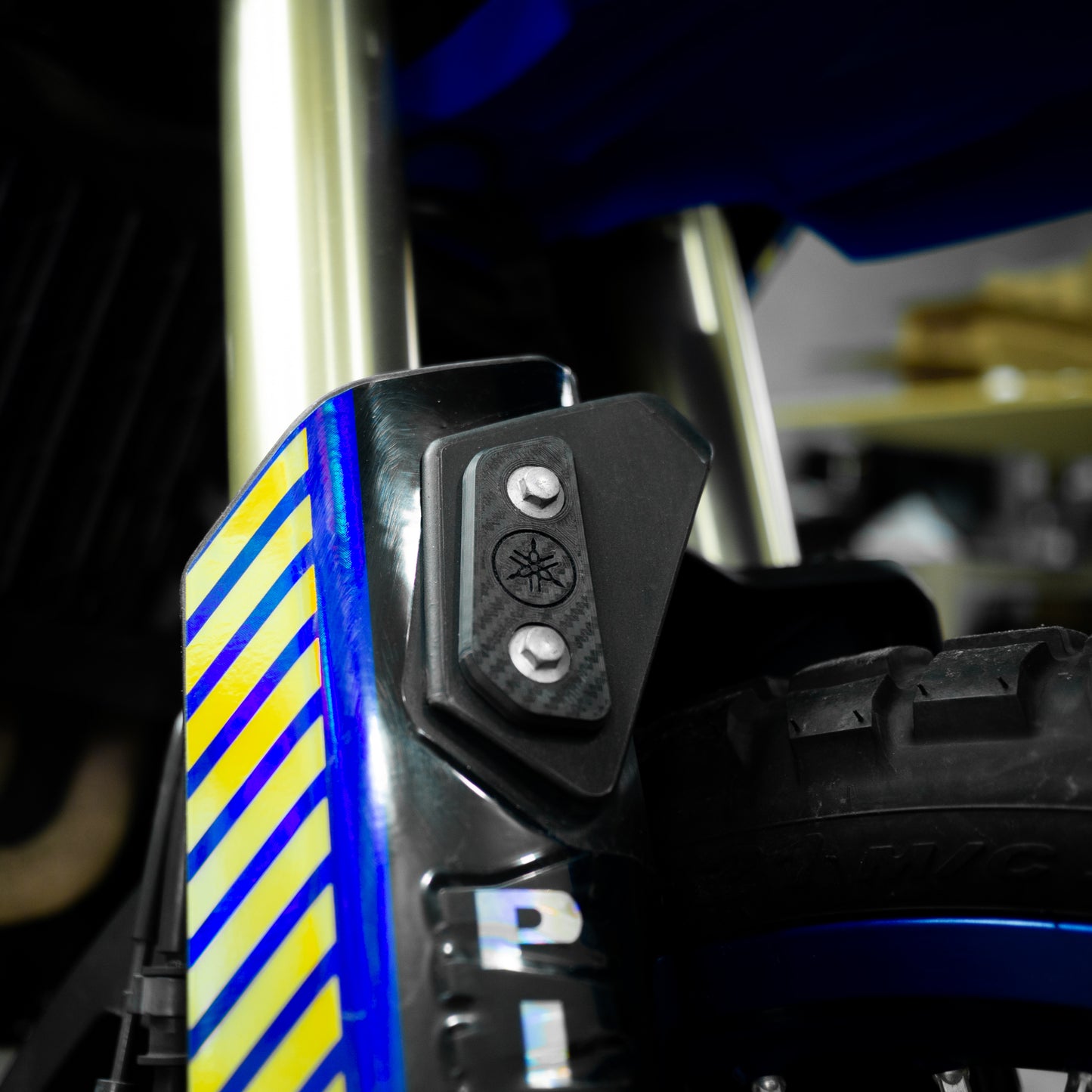 High Fender Plugs for Yamaha Ténéré 700 2019/2025 - T7 Low Fender Hole Covers