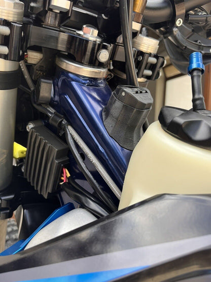 Protezione Serratura Blocca Sterzo GasGas (2021-2025) in Gomma, Cover Antipolvere e Antiurto per Moto Offroad e Motard, Accessorio Resistente e Flessibile