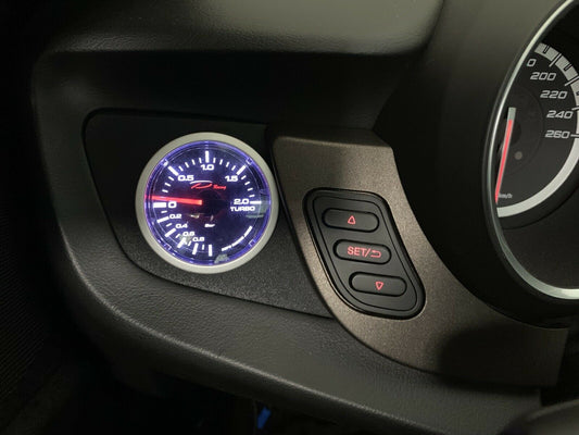 Alfa Romeo Giulietta Porta Manometro 52mm 60mm | Supporto Manometro Cruscotto Giulietta | Pod Strumento A-Pilastro per Alfa Giulietta
